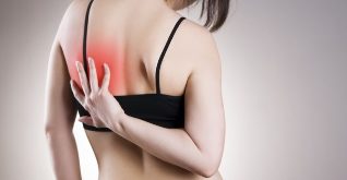 sore ribs from the back on the left